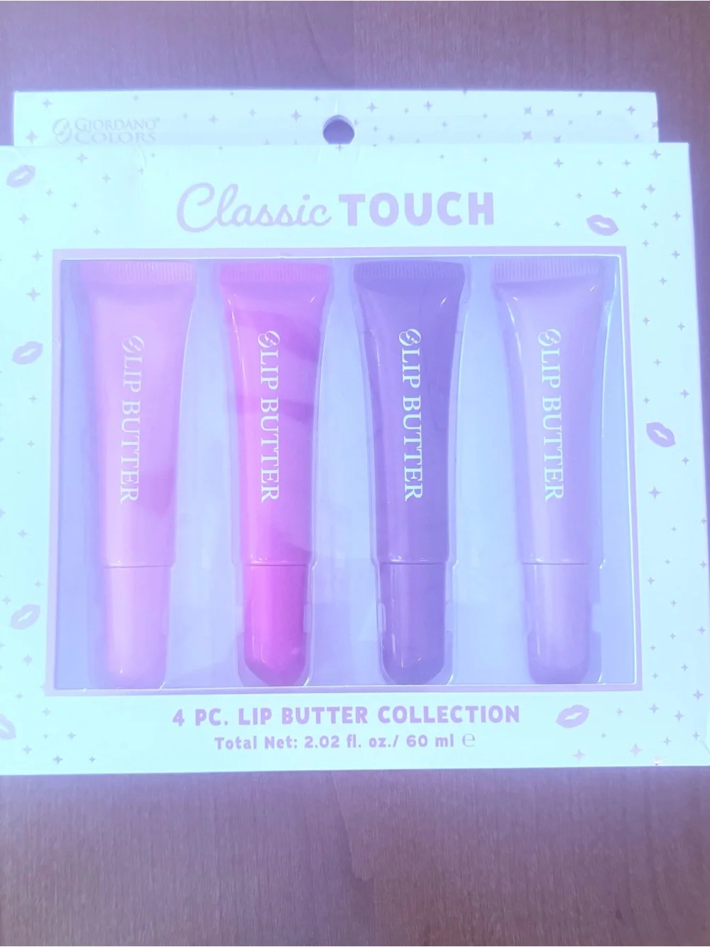 Classic Touch 4-Piece Lip Butter Collection - Pink & Neutral Shades